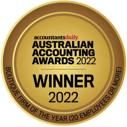 Australian Accounting Awards Winner 2022