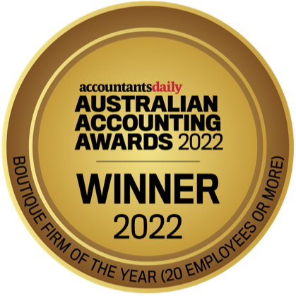 Australian Accounting Awards Winner 2022
